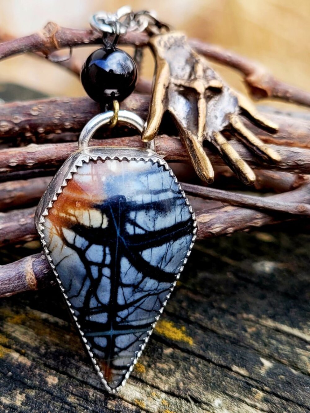 Handmade Artisan Charm Necklace